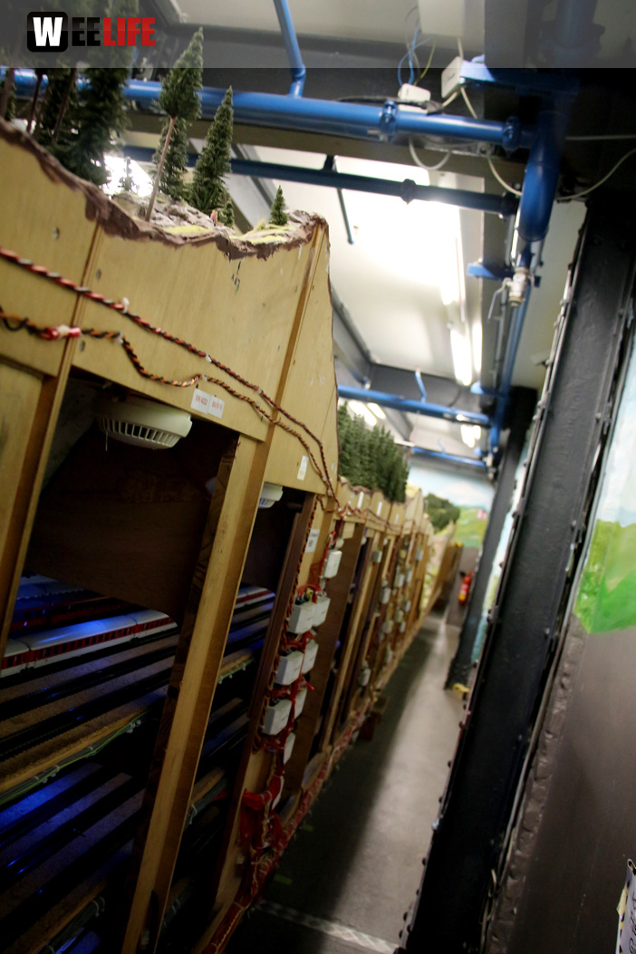 Minautur Wunderland Hamburg Backstage