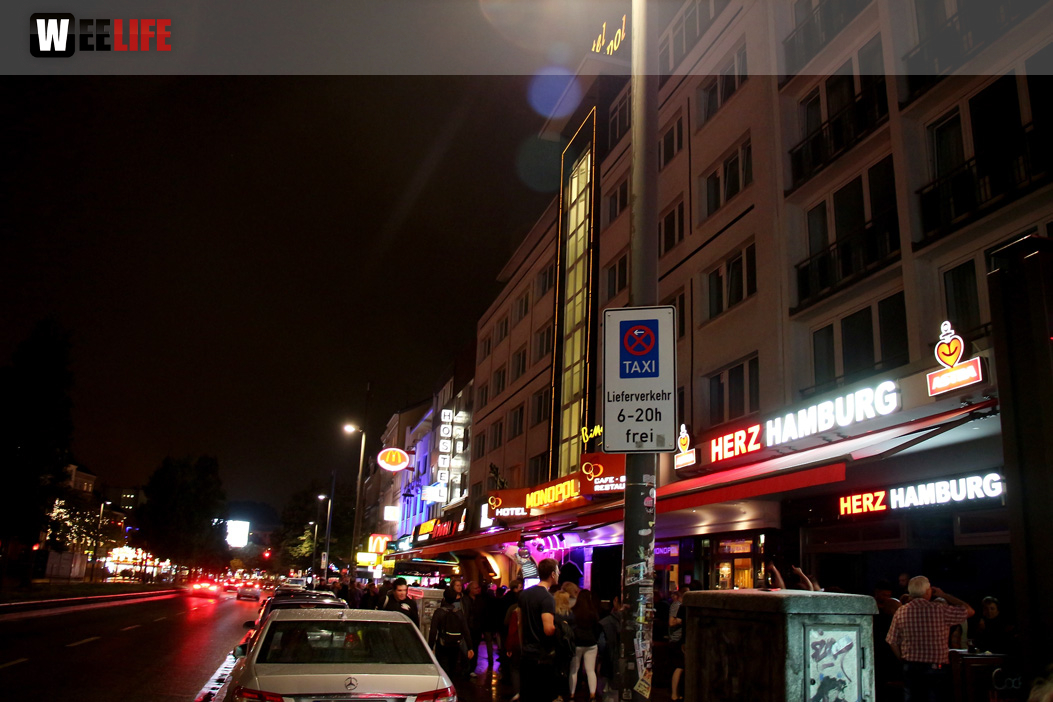 Kiez Repperbahn Hamburg 12.8.2016