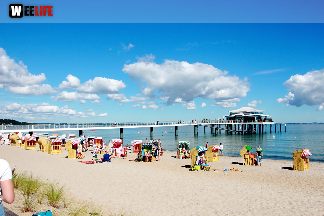 Strand Promenade Timmendorfer Strand
