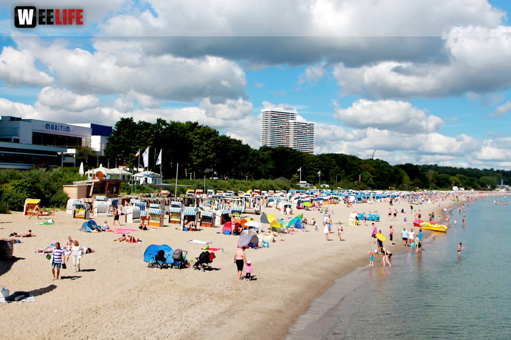 Strand Promenade Timmendorfer Strand