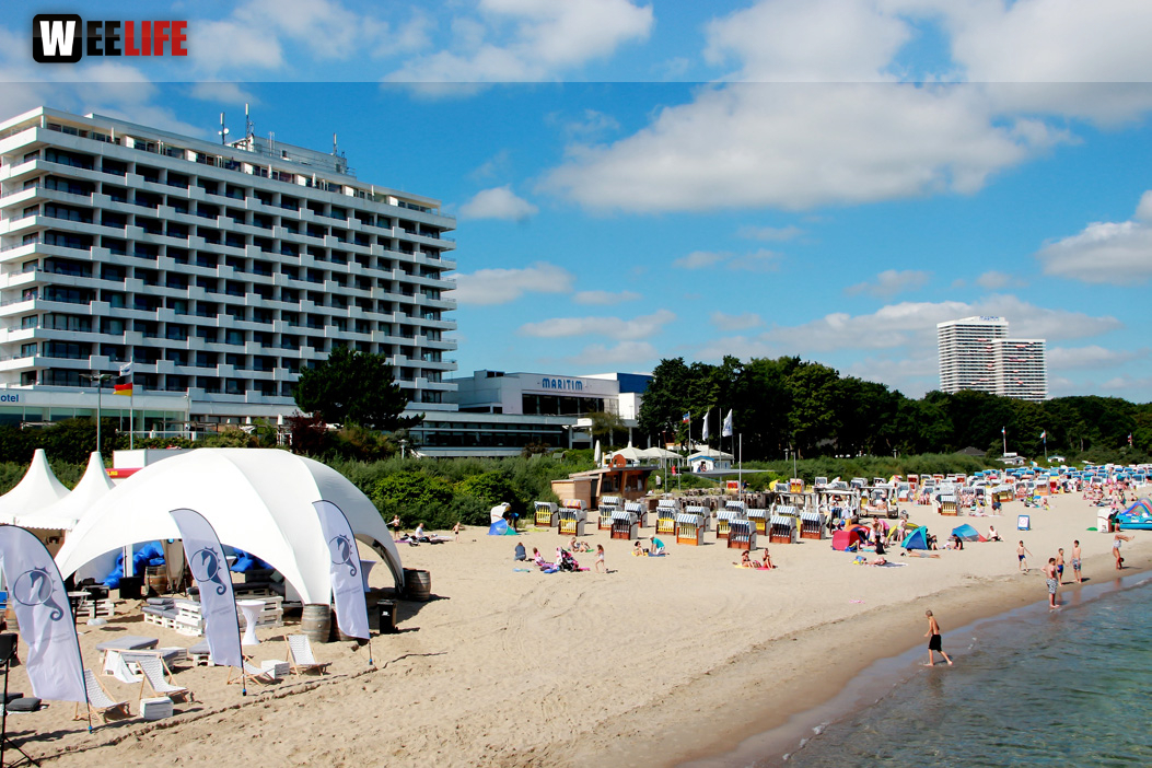 Strand Promenade Timmendorfer Strand