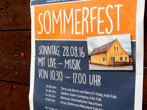 Sommerfest Folkclub Isaar mit Seldom Sober Company,Baharya, Sonia – Foto 2