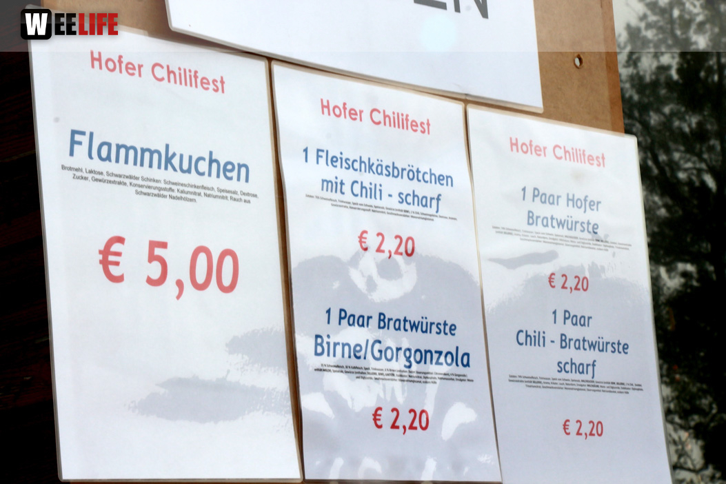 5. Hofer Chilifest mit Livemusik Farmers Five