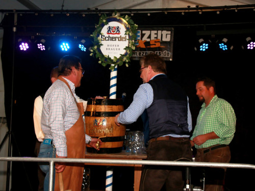 Festeröffnung mit Festanstich Stefan Müller 1. Gattendorfer Oktoberfestla – Foto 19