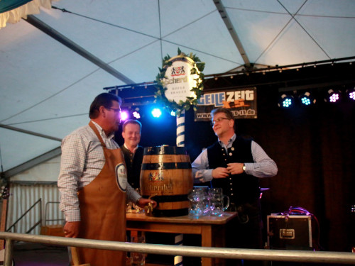 Festeröffnung mit Festanstich Stefan Müller 1. Gattendorfer Oktoberfestla – Foto 22