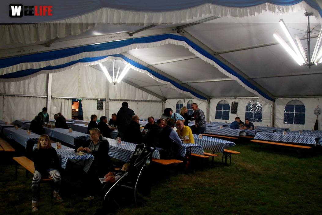 Festeröffnung mit Festanstich Stefan Müller 1. Gattendorfer Oktoberfestla