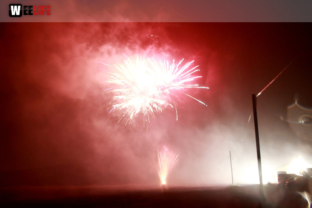 1. Gattendorfer Oktoberfestla Höhenfeuerwerk