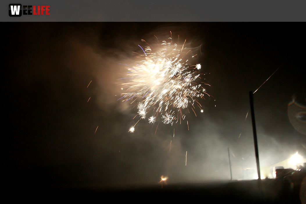 1. Gattendorfer Oktoberfestla Höhenfeuerwerk