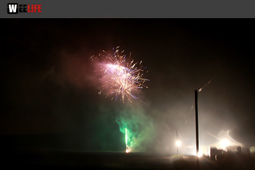 1. Gattendorfer Oktoberfestla Höhenfeuerwerk