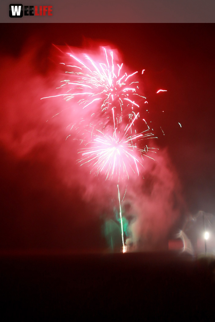 1. Gattendorfer Oktoberfestla Höhenfeuerwerk