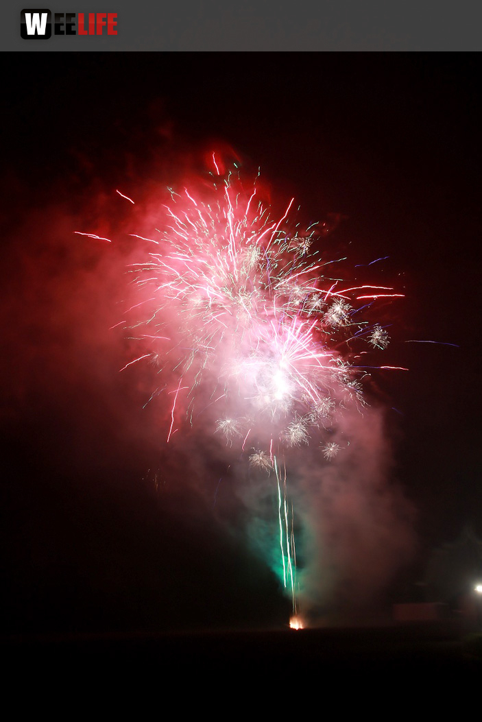 1. Gattendorfer Oktoberfestla Höhenfeuerwerk