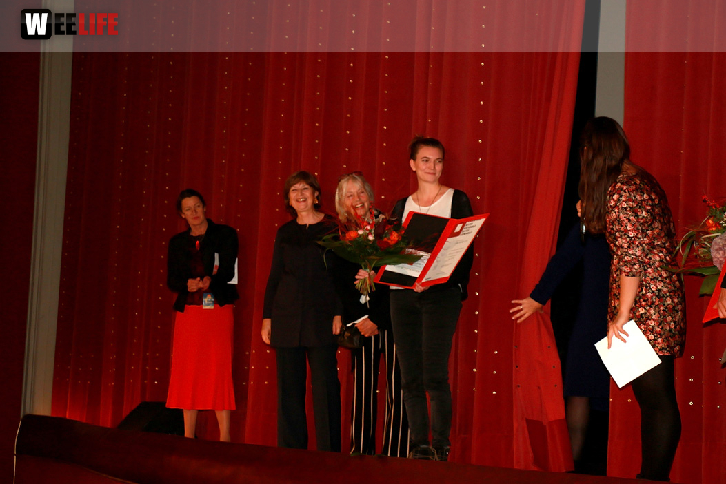 Preisverleihung Bild-Kunst Förderpreis Bestes Kostümbild Bestes Szenenbild 50. Hofer Filmtage