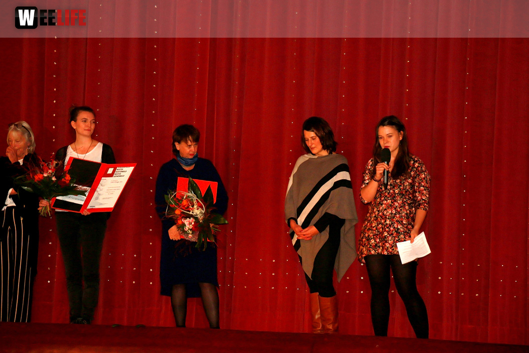 Preisverleihung Bild-Kunst Förderpreis Bestes Kostümbild Bestes Szenenbild 50. Hofer Filmtage