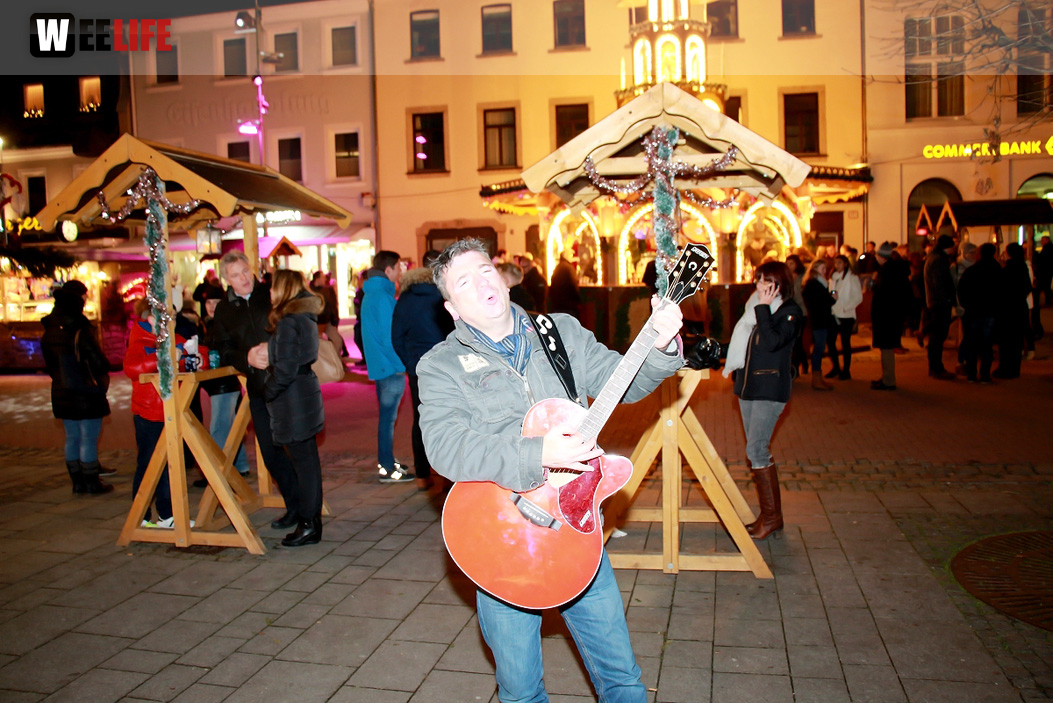 Hofer Weihnachtsmarkt 2016 mit Gery Gerspitzer