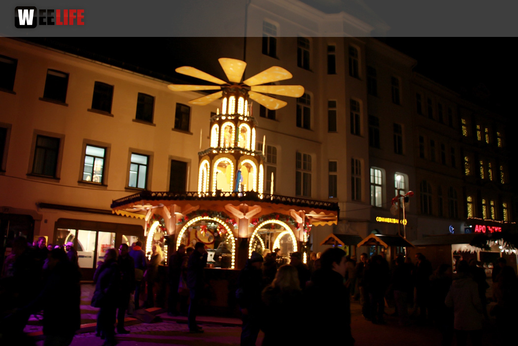Hofer Weihnachtsmarkt 2016 mit Gery Gerspitzer
