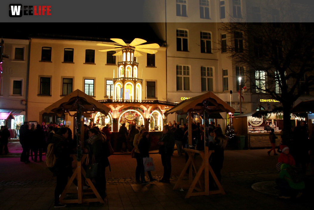 Hofer Weihnachtsmarkt 2016 mit Gery Gerspitzer