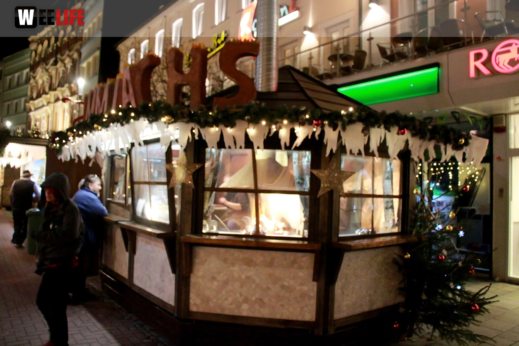 Hofer Weihnachtsmarkt 2016 mit Gery Gerspitzer