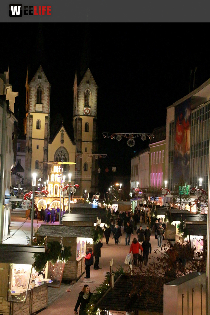 Hofer Weihnachtsmarkt 2016 mit Gery Gerspitzer