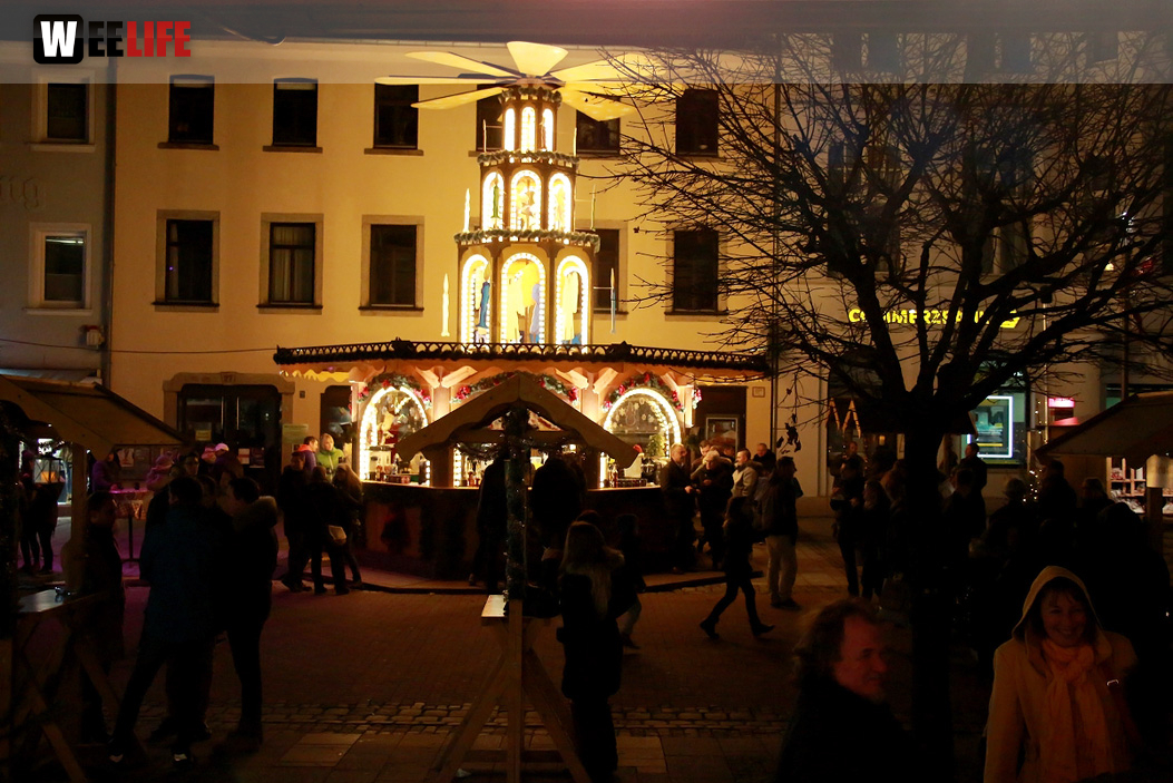 Hofer Weihnachtsmarkt 2016 mit Gery Gerspitzer