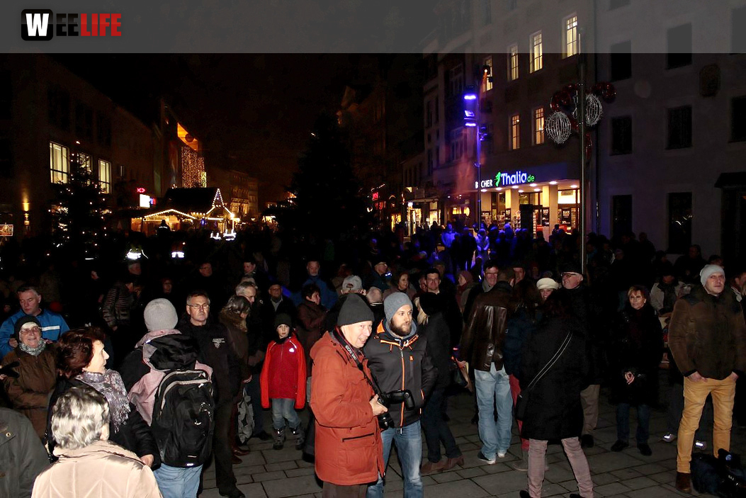 Offizielle Eröffnung Hofer Weihnachtsmarkt  2016