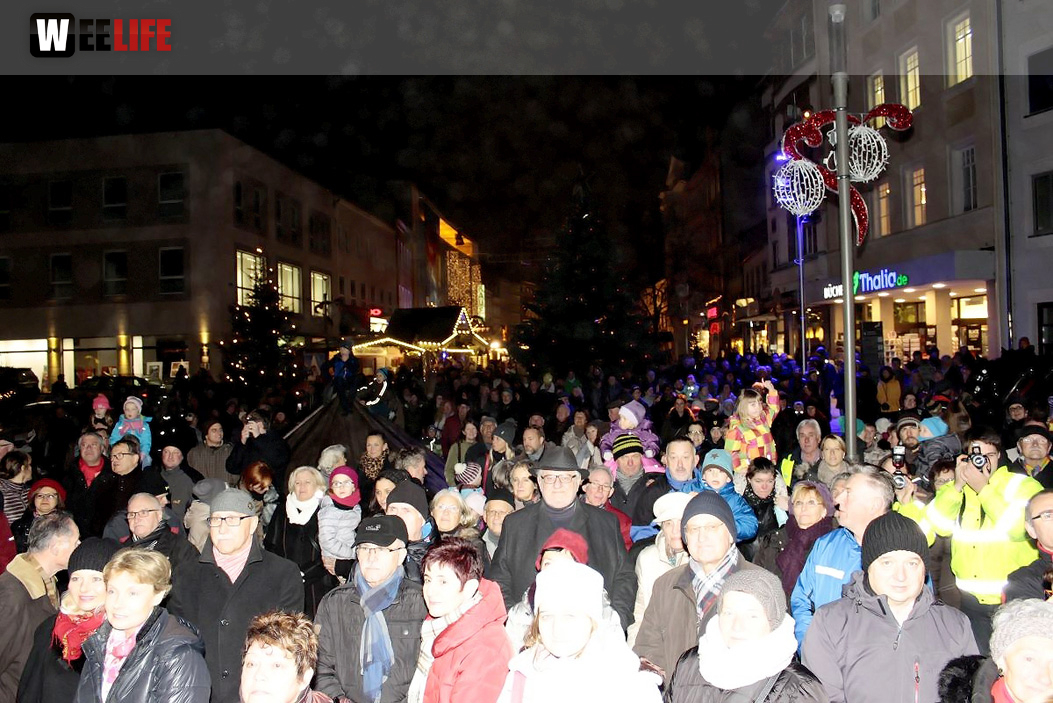 Offizielle Eröffnung Hofer Weihnachtsmarkt  2016