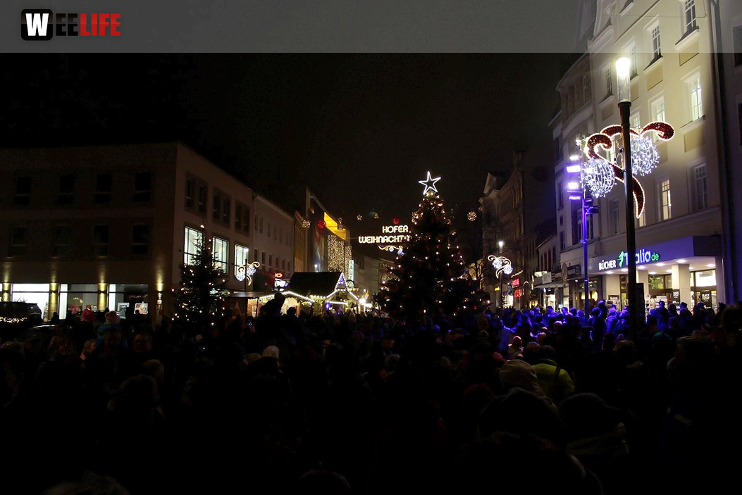 Offizielle Eröffnung Hofer Weihnachtsmarkt  2016