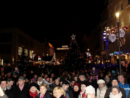 Offizielle Eröffnung Hofer Weihnachtsmarkt  2016 – Foto 24