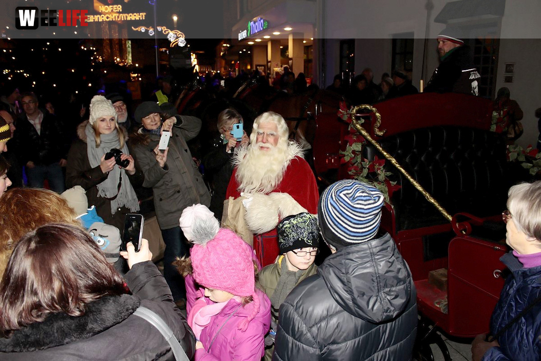Offizielle Eröffnung Hofer Weihnachtsmarkt  2016