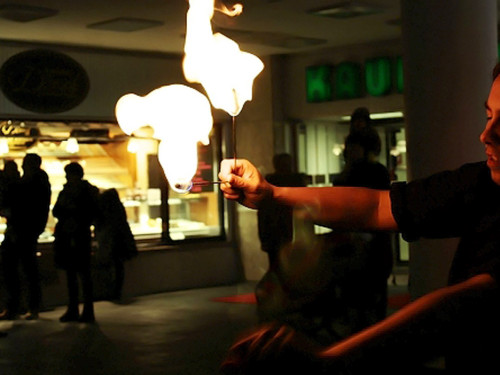 Weihnachtsmarkt mit Feuerkünstler Chariash – Foto 19