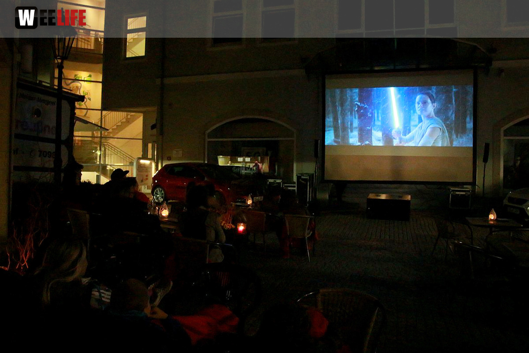 OPEN AIR KINO Starwars das Erwachen der Macht