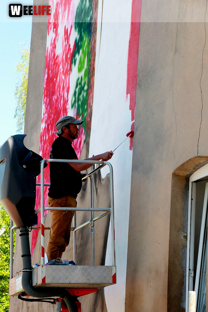 2.Bürgerfest Tasso sprayt 2.0 - Live Spraying