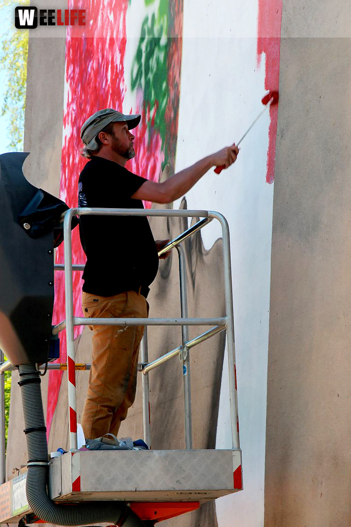 2.Bürgerfest Tasso sprayt 2.0 - Live Spraying