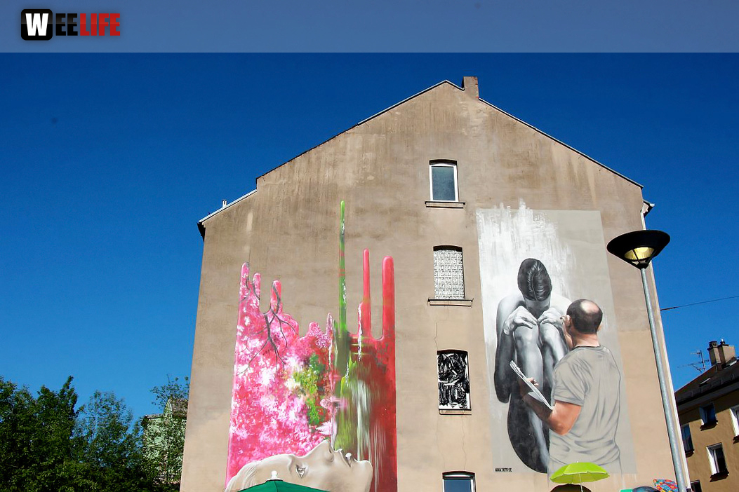 2.Bürgerfest Tasso sprayt 2.0 - Live Spraying