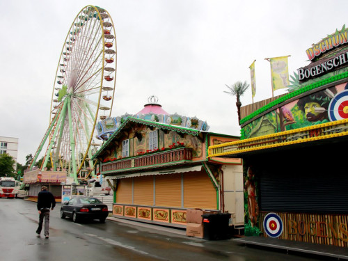 Letzten Aufbau Tag Volksfest 2017 – Foto 38