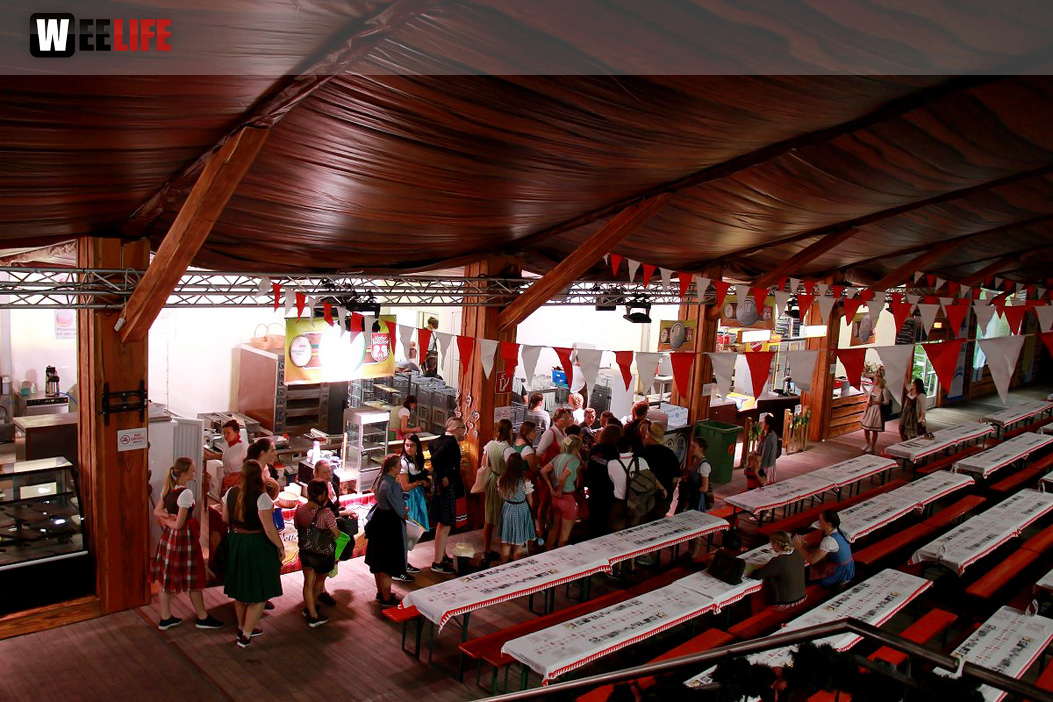 Letzte Vorbereitung Volksfest 2017