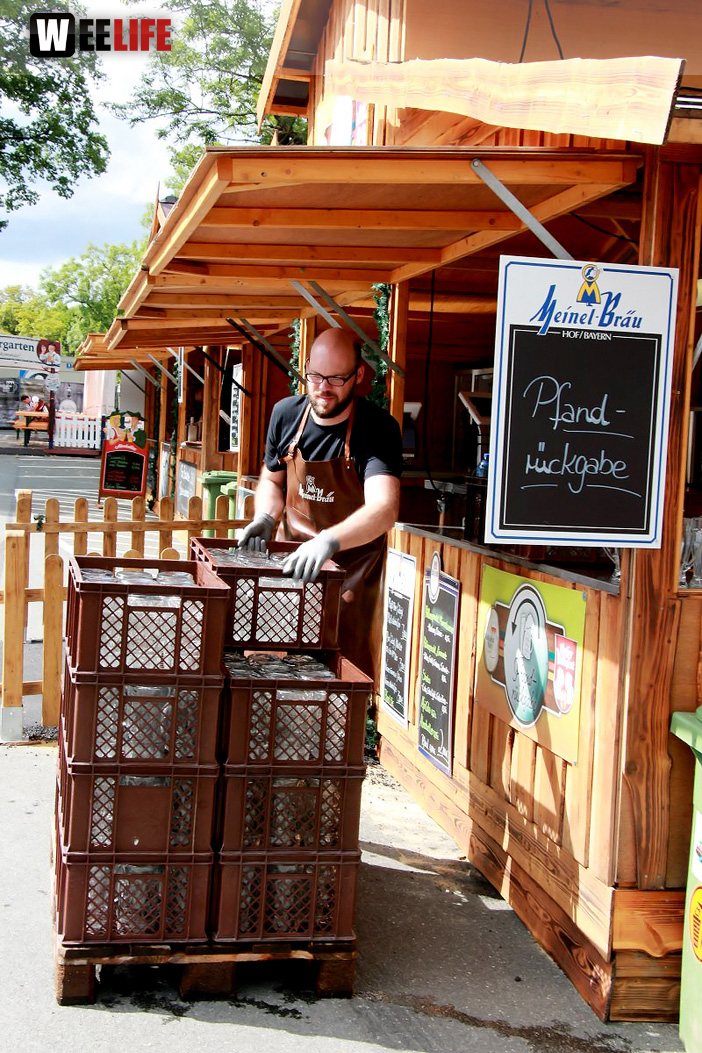 Letzte Vorbereitung Volksfest 2017