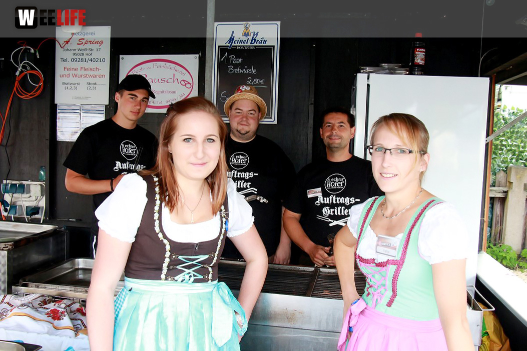 Letzte Vorbereitung Volksfest 2017