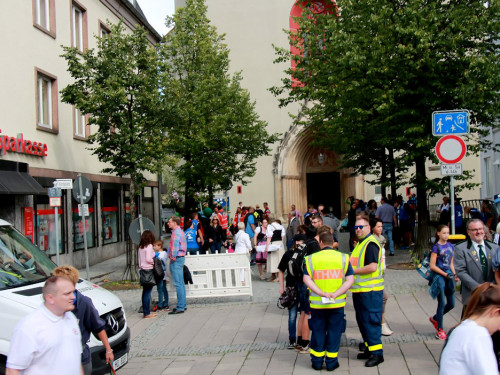 Aufstellung Volksfestumzug Hofer Volksfest 2017 – Foto 14