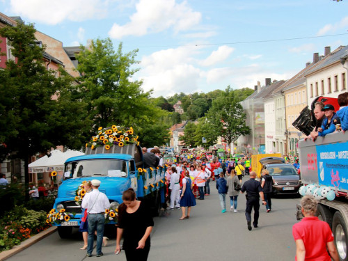 Aufstellung Volksfestumzug Hofer Volksfest 2017 – Foto 15