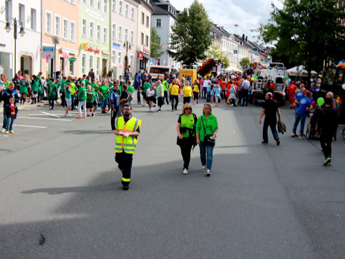 Aufstellung Volksfestumzug Hofer Volksfest 2017 – Foto 24