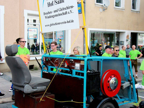 Aufstellung Volksfestumzug Hofer Volksfest 2017 – Foto 29