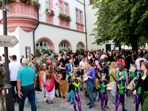 Aufstellung Volksfestumzug Hofer Volksfest 2017 – Foto 36