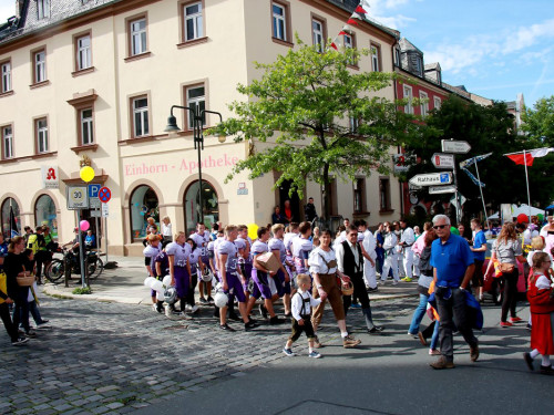 Aufstellung Volksfestumzug Hofer Volksfest 2017 – Foto 39