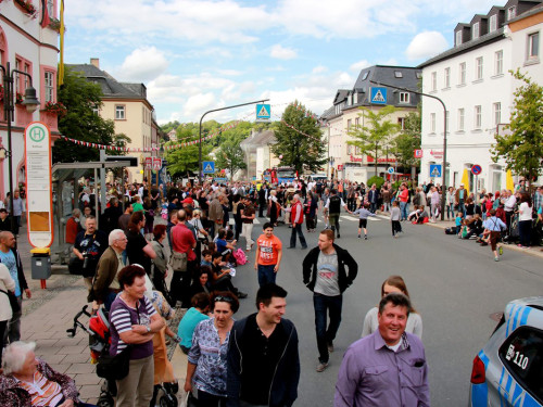 Aufstellung Volksfestumzug Hofer Volksfest 2017 – Foto 43