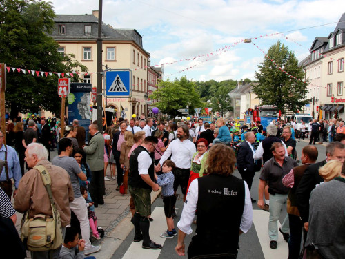Aufstellung Volksfestumzug Hofer Volksfest 2017 – Foto 44