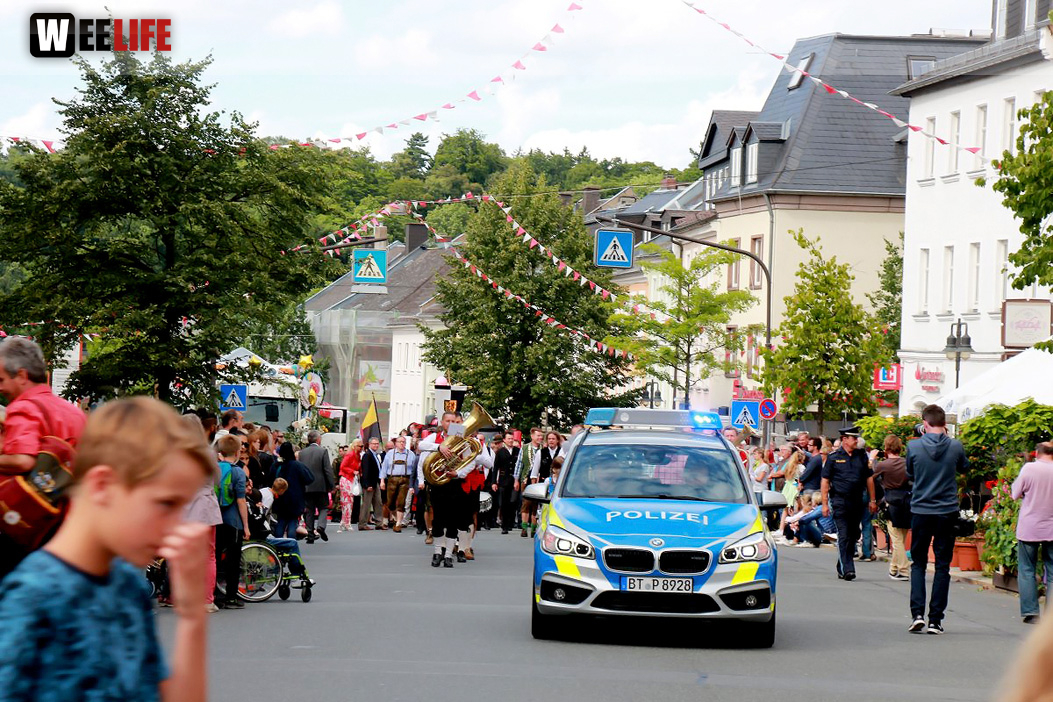Volksfestumzug Hofer Volksfest 2017 28.7.17