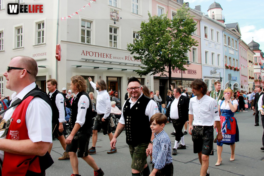 Volksfestumzug Hofer Volksfest 2017 28.7.17