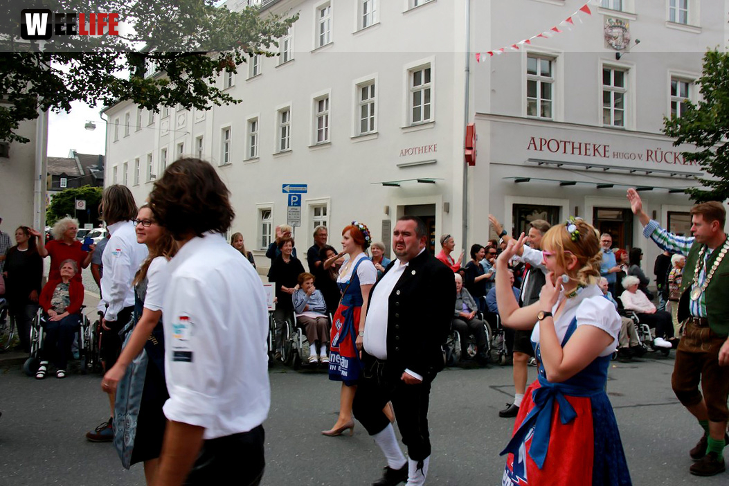 Volksfestumzug Hofer Volksfest 2017 28.7.17