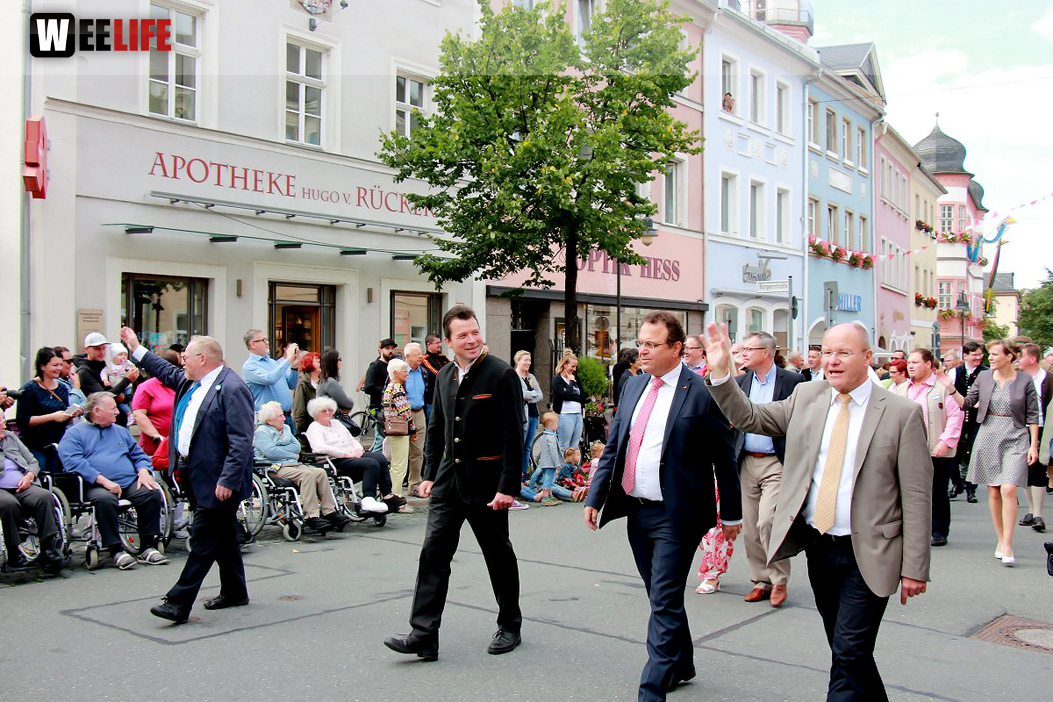 Volksfestumzug Hofer Volksfest 2017 28.7.17