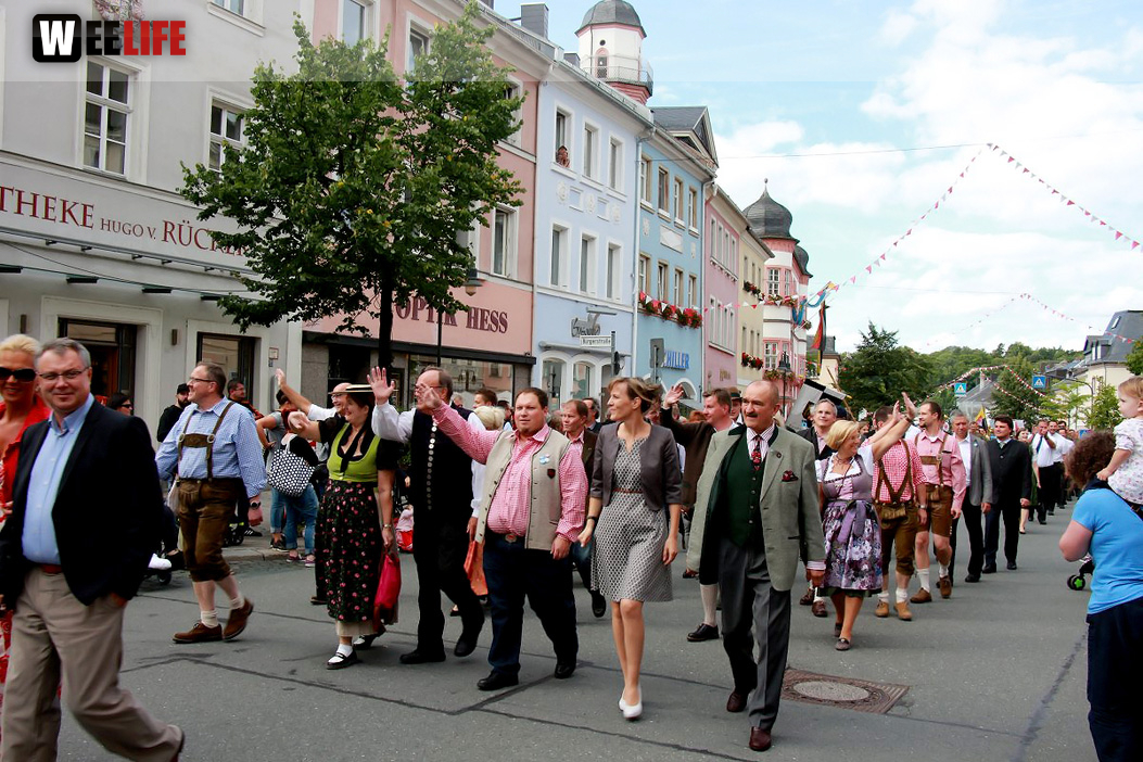 Volksfestumzug Hofer Volksfest 2017 28.7.17
